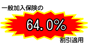 64%割引